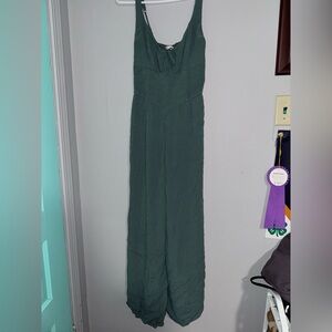Hollister Forest Green Maxi Dress